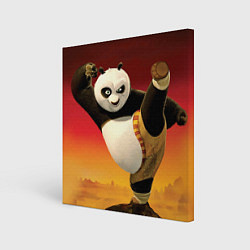 Картина квадратная Кунг фу панда