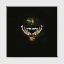 Холст квадратный Imagine Dragons: Smoke + Mirrors, цвет: 3D-принт — фото 2