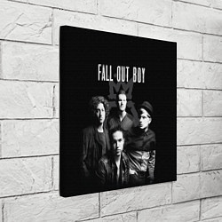 Холст квадратный Fall out boy band, цвет: 3D-принт — фото 2