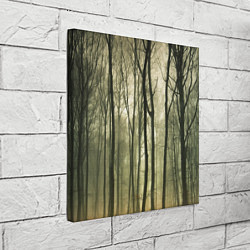 Холст квадратный Чарующий лес, цвет: 3D-принт — фото 2