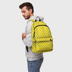 Рюкзак Текстура лимон-лайм, цвет: 3D-принт — фото 2