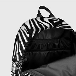 Рюкзак Полосатая зебра, цвет: 3D-принт — фото 2