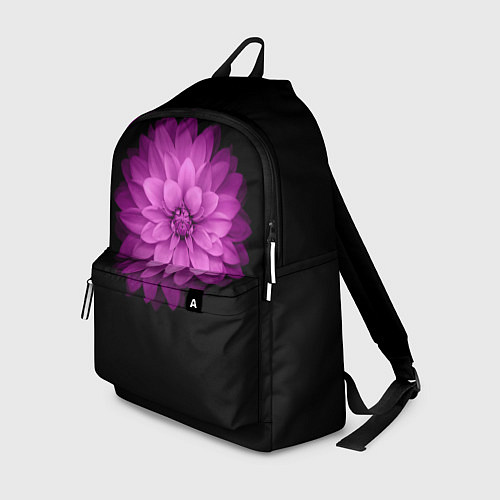 Рюкзак Violet Flower / 3D-принт – фото 1