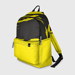 Рюкзак Чёрно-жёлтый, цвет: 3D-принт