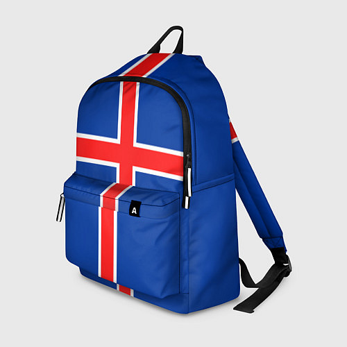 Рюкзак Флаг Исландии / 3D-принт – фото 1