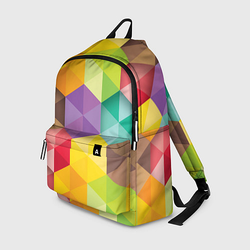Рюкзак Цветные зонтики / 3D-принт – фото 1