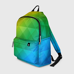 Рюкзак Colored wall, цвет: 3D-принт