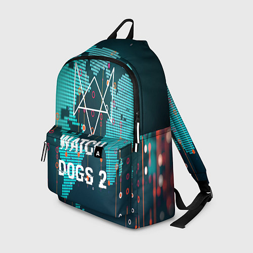 Рюкзак Watch Dogs 2: Network Hack / 3D-принт – фото 1