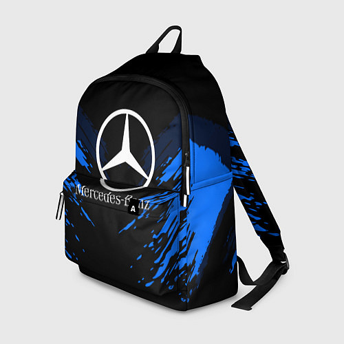 Рюкзак Mercedes-Benz: Blue Anger / 3D-принт – фото 1
