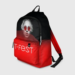 Рюкзак T-Fest: Red Style, цвет: 3D-принт