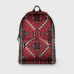 Рюкзак Славянский орнамент: красный, цвет: 3D-принт — фото 2