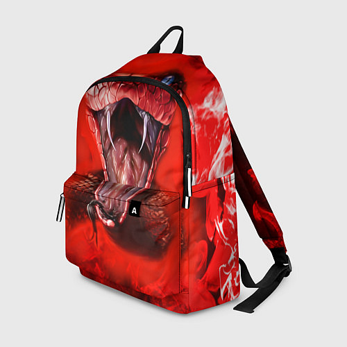 Рюкзак Red Snake / 3D-принт – фото 1