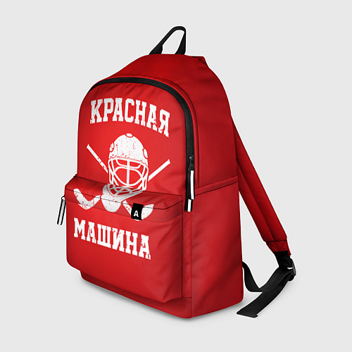 Рюкзак Красная машина / 3D-принт – фото 1