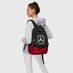 Рюкзак Mercedes Benz: Grey Carbon, цвет: 3D-принт — фото 2