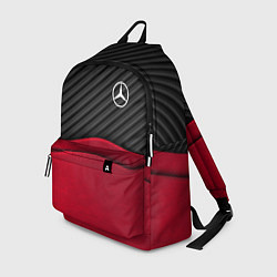Рюкзак Mercedes Benz: Red Carbon, цвет: 3D-принт