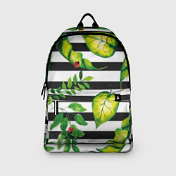 Рюкзак Полосатые тропики, цвет: 3D-принт — фото 2
