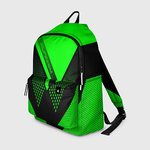 Рюкзак Alpinism: Acid Green / 3D-принт – фото 1