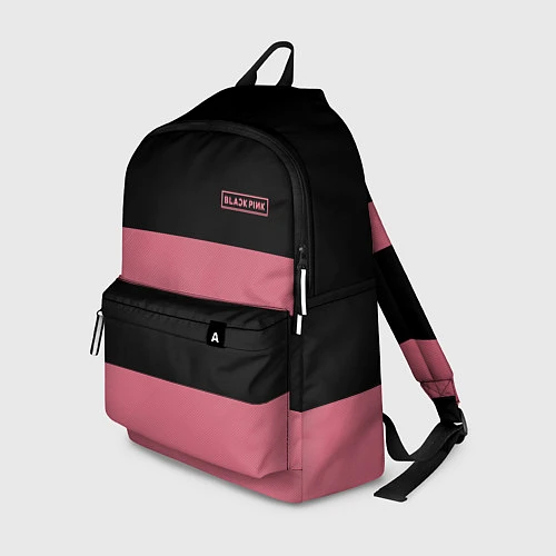 Рюкзак Black Pink: Logo / 3D-принт – фото 1