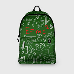 Рюкзак E=mc2: Green Style, цвет: 3D-принт — фото 2