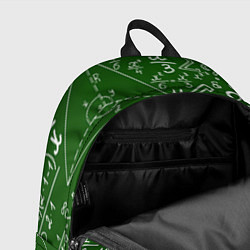 Рюкзак E=mc2: Green Style, цвет: 3D-принт — фото 2