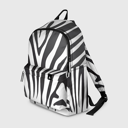 Рюкзак Африканская зебра / 3D-принт – фото 1