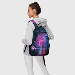 Рюкзак Любовь в космосе, цвет: 3D-принт — фото 2