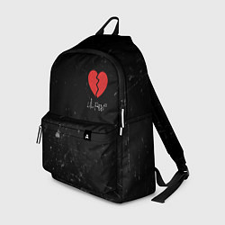 Рюкзак Lil Peep: Broken Heart, цвет: 3D-принт