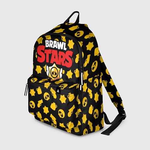 Рюкзак Brawl Stars: Yellow Style / 3D-принт – фото 1