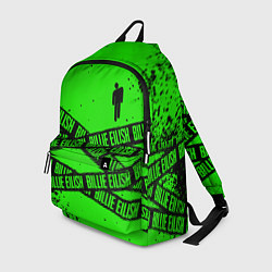 Рюкзак BILLIE EILISH: Green & Black Tape, цвет: 3D-принт