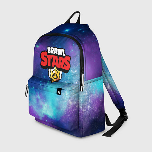 Рюкзак BRAWL STARS лого в космосе / 3D-принт – фото 1