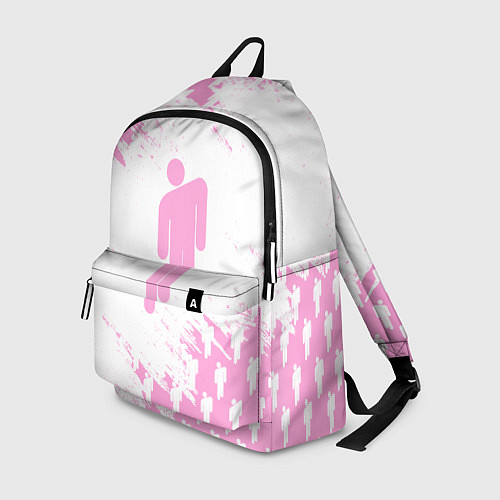 Рюкзак Billie Eilish: Pink Style / 3D-принт – фото 1