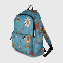 Рюкзак Цветочный рай узор, цвет: 3D-принт