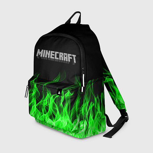 Рюкзак MINECRAFT FIRE / 3D-принт – фото 1