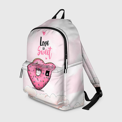 Рюкзак Пончик сердечко / 3D-принт – фото 1