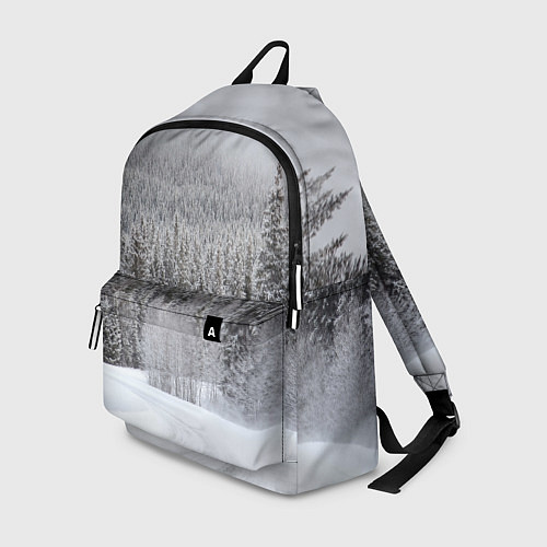 Рюкзак Зимняя природа / 3D-принт – фото 1