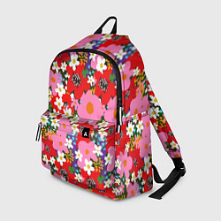 Рюкзак Flowers, цвет: 3D-принт