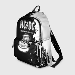 Рюкзак ACDC Back in Black, цвет: 3D-принт