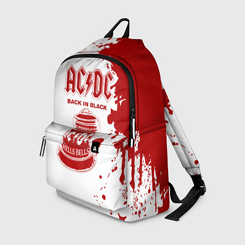 Рюкзак ACDC Back in Black / 3D-принт – фото 1
