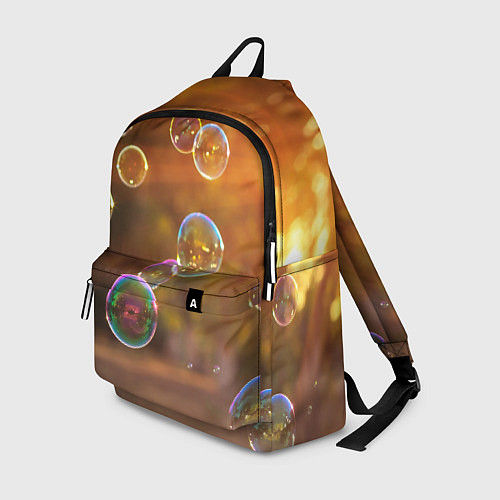 Рюкзак Мыльные пузыри / 3D-принт – фото 1