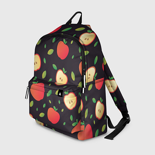 Рюкзак Яблочный узор / 3D-принт – фото 1
