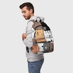 Рюкзак Котейки, цвет: 3D-принт — фото 2