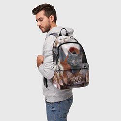 Рюкзак КОТЯТКИ, цвет: 3D-принт — фото 2