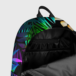 Рюкзак Тропическая Ночь, цвет: 3D-принт — фото 2