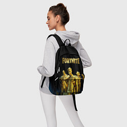 Рюкзак FORTNITE GOLD SQUAD, цвет: 3D-принт — фото 2