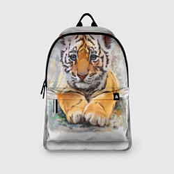 Рюкзак Tiger Art цвета 3D-принт — фото 2