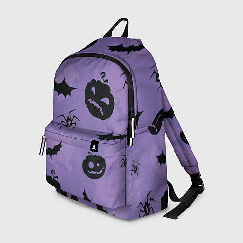Рюкзак Фиолетовый хэллоуин / 3D-принт – фото 1