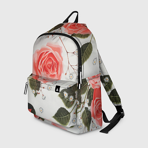 Рюкзак Нежные розы / 3D-принт – фото 1