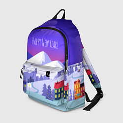 Рюкзак Зимние каникулы, цвет: 3D-принт