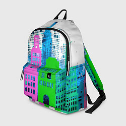 Рюкзак Город, цвет: 3D-принт