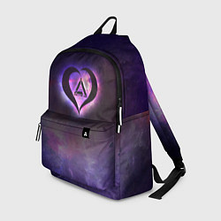 Рюкзак ALPHA - heart, цвет: 3D-принт